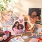 140 Pcs 20 Set Pre Drawn Canvas Kit for Painting Craft Sip and Paint Kit for Adults Pre Printed Canvas Painting Favor for Virtual DIY Birthday Gifts Adult's Date Party (Mother's Day)